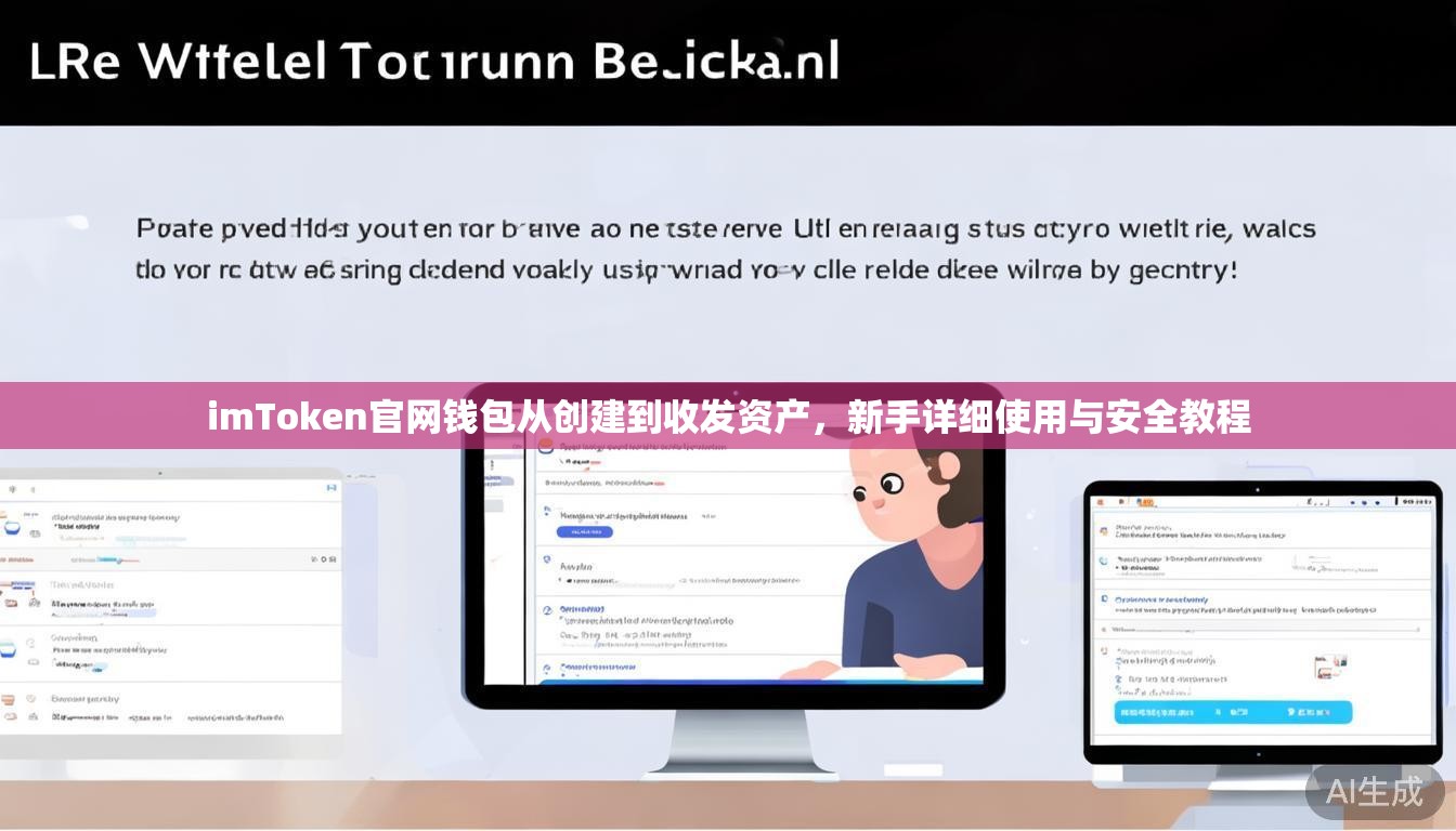 imToken官网钱包从创建到收发资产，新手详细使用与安全教程