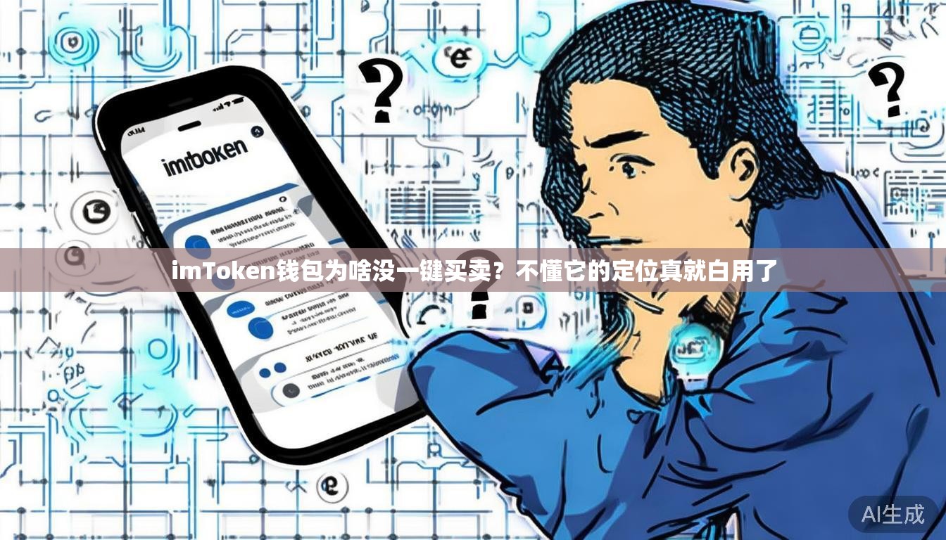 imToken钱包为啥没一键买卖？不懂它的定位真就白用了