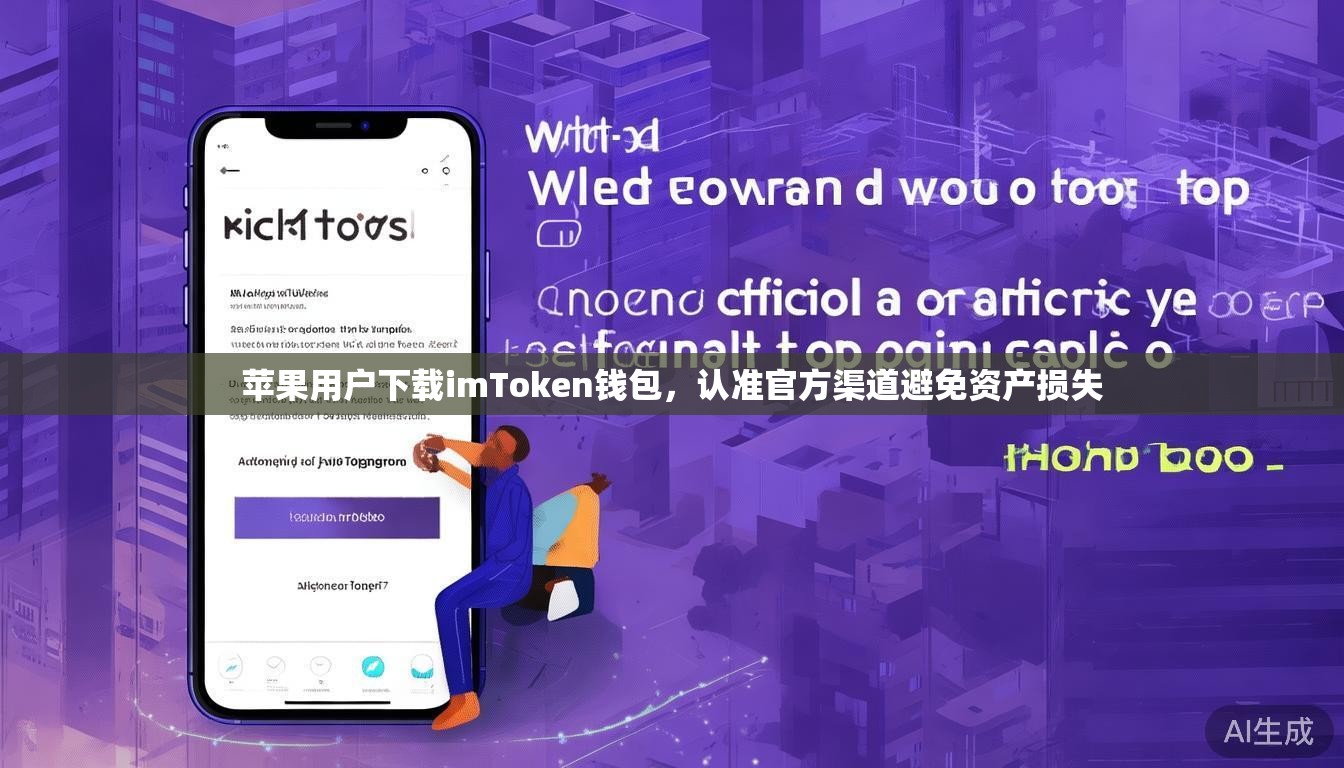 苹果用户下载imToken钱包，认准官方渠道避免资产损失