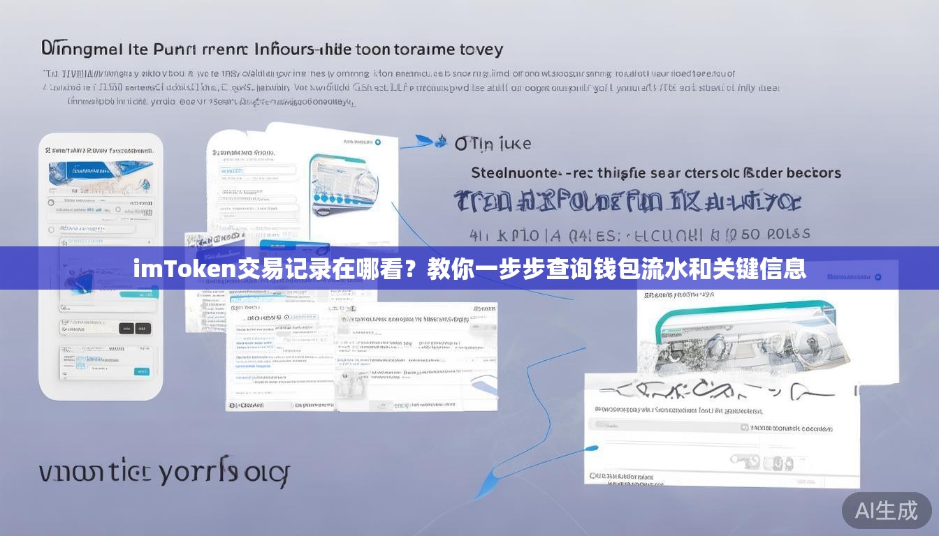 imToken交易记录在哪看？教你一步步查询钱包流水和关键信息