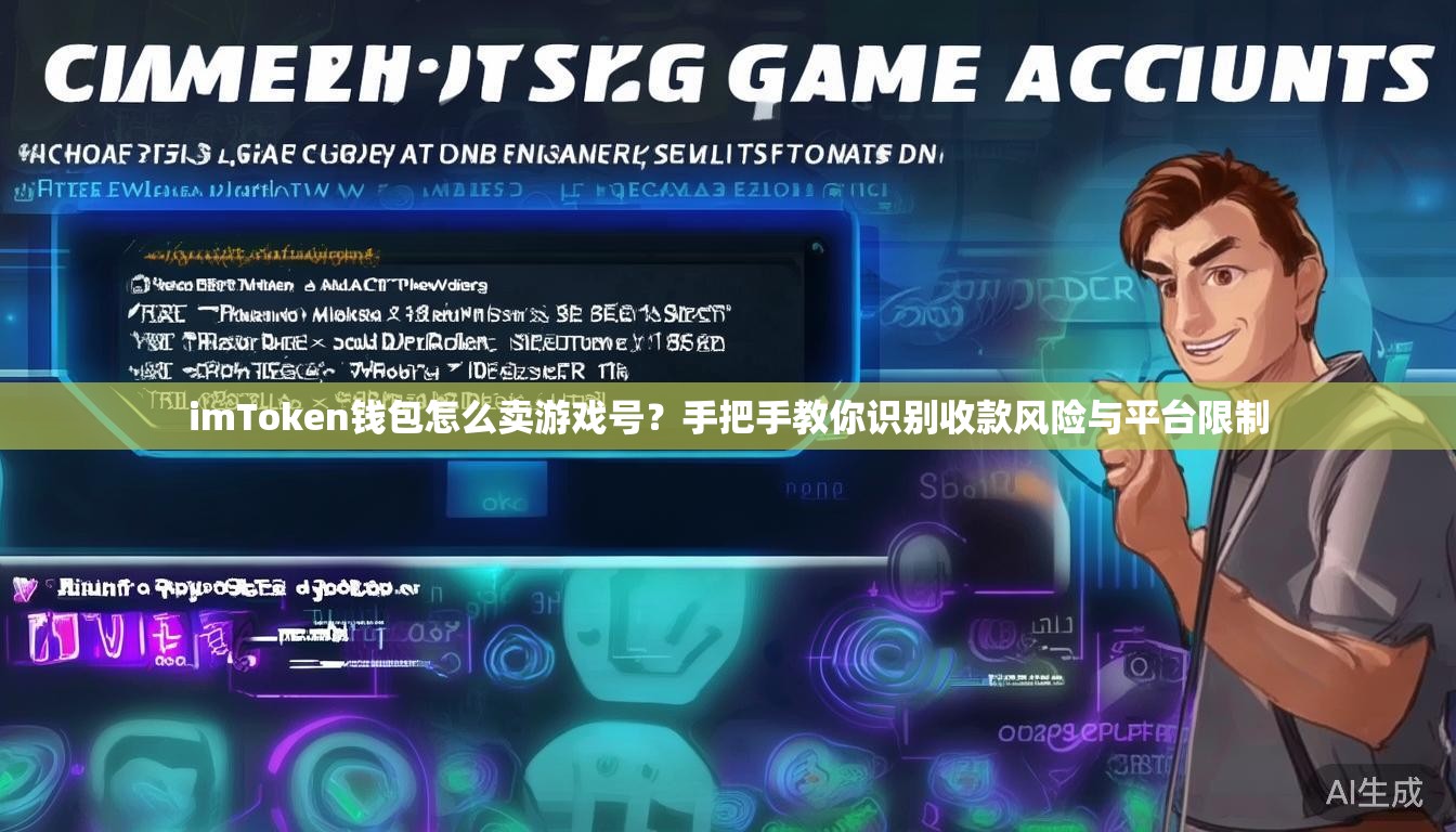 imToken钱包怎么卖游戏号？手把手教你识别收款风险与平台限制