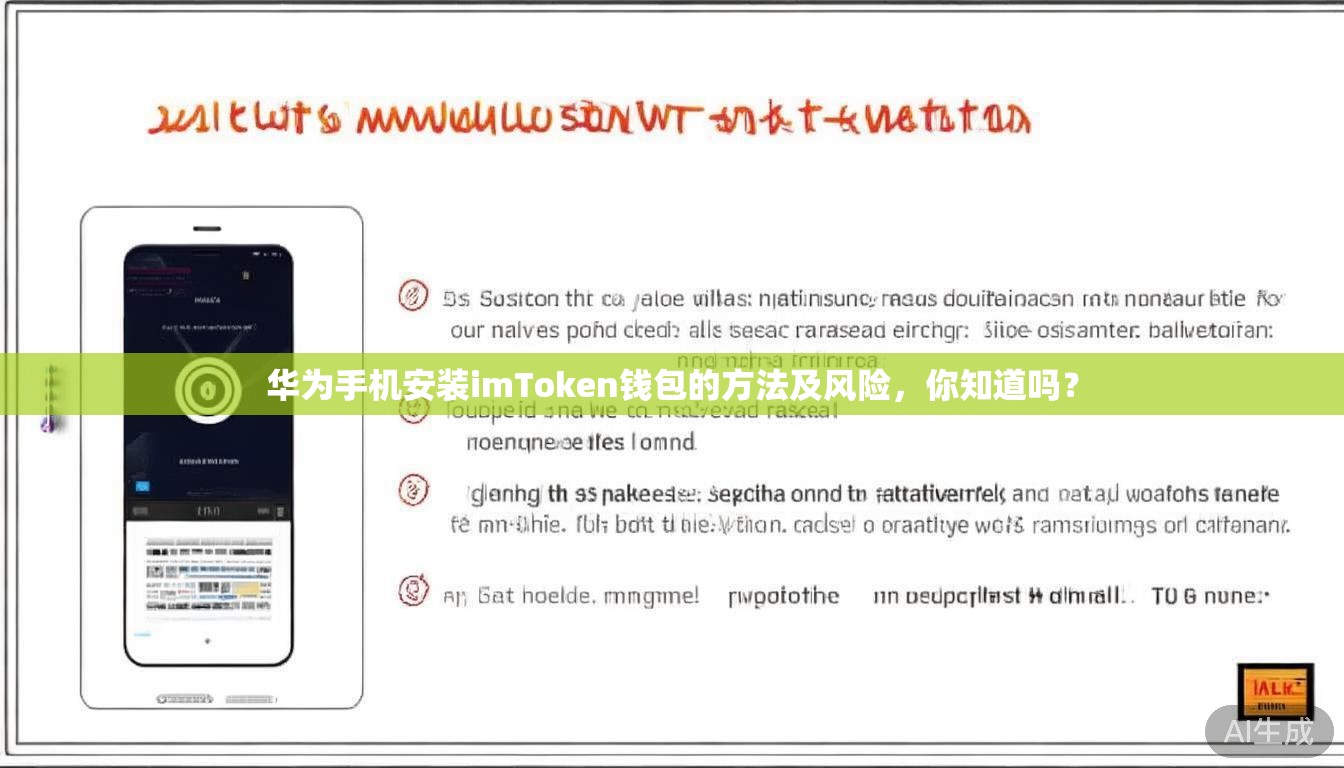 华为手机安装imToken钱包的方法及风险，你知道吗？
