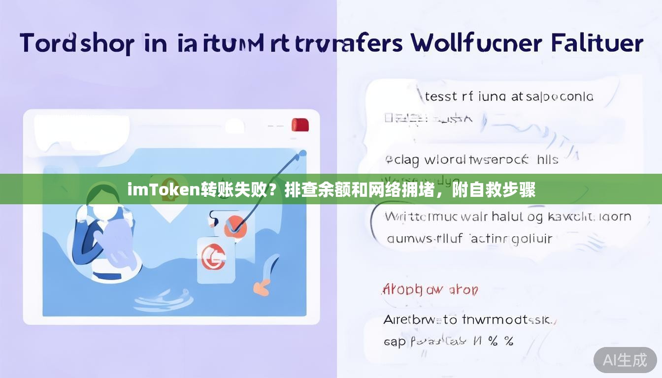 imToken转账失败?排查余额和网络拥堵,附自救步骤 imToken转账失败?排查余额和网络拥堵,附自救步骤