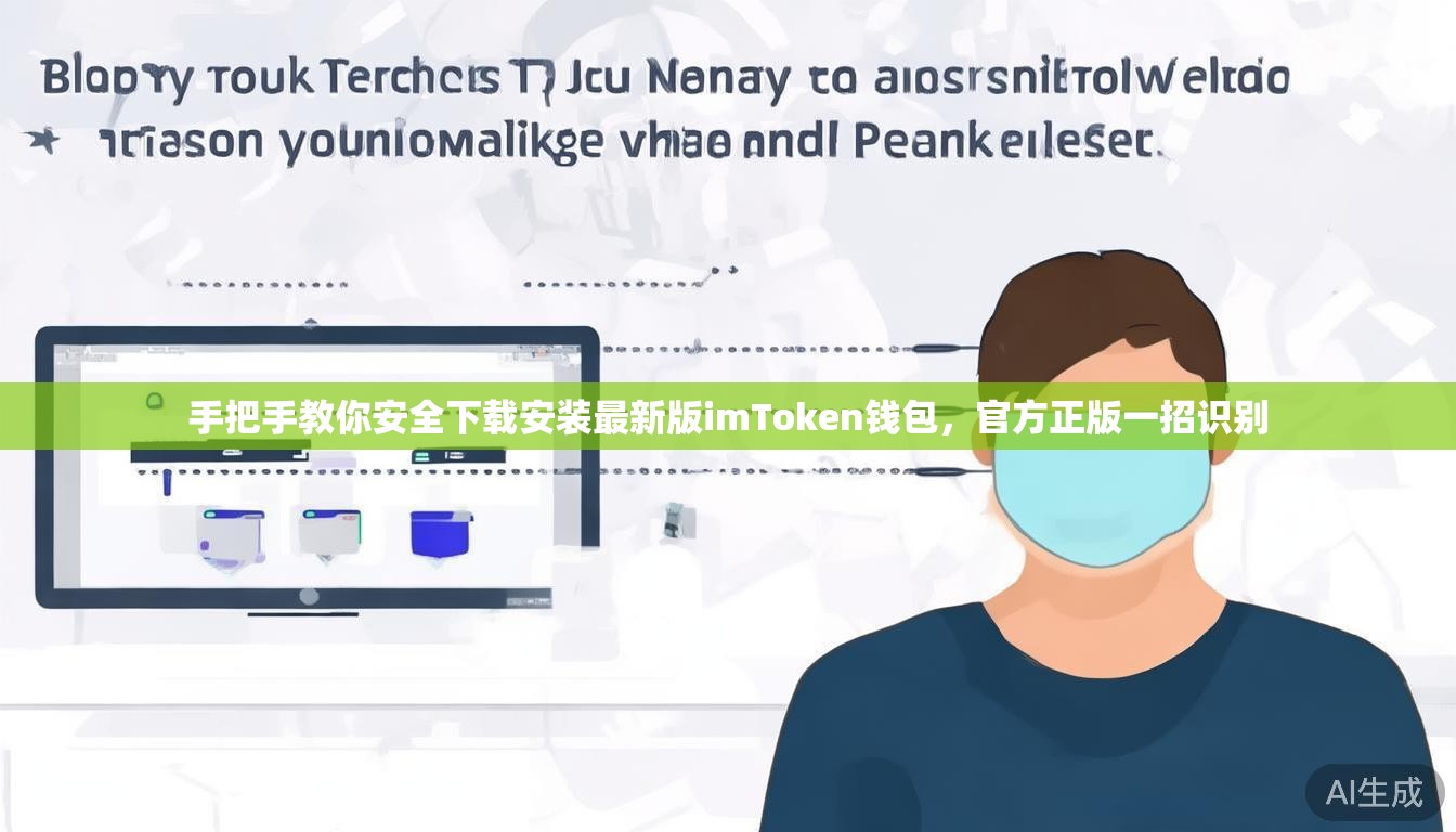 手把手教你安全下载安装最新版imToken钱包，官方正版一招识别