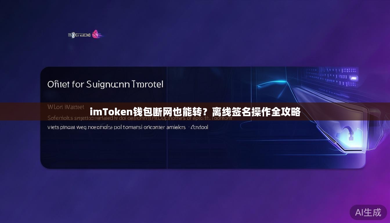 imToken钱包断网也能转？离线签名操作全攻略