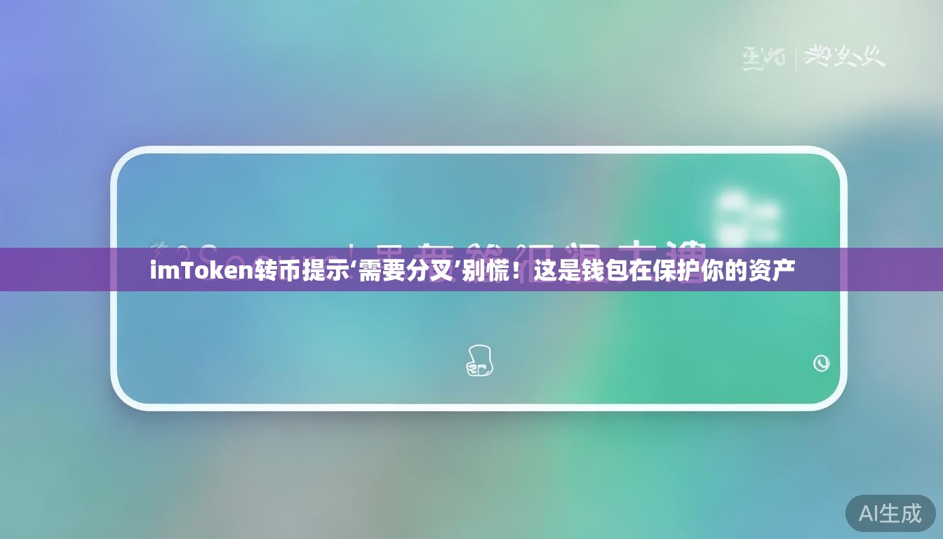 imToken转币提示‘需要分叉’别慌!这是钱包在保护你的资产 imToken转币提示‘需要分叉’别慌!这是钱包在保护你的资产