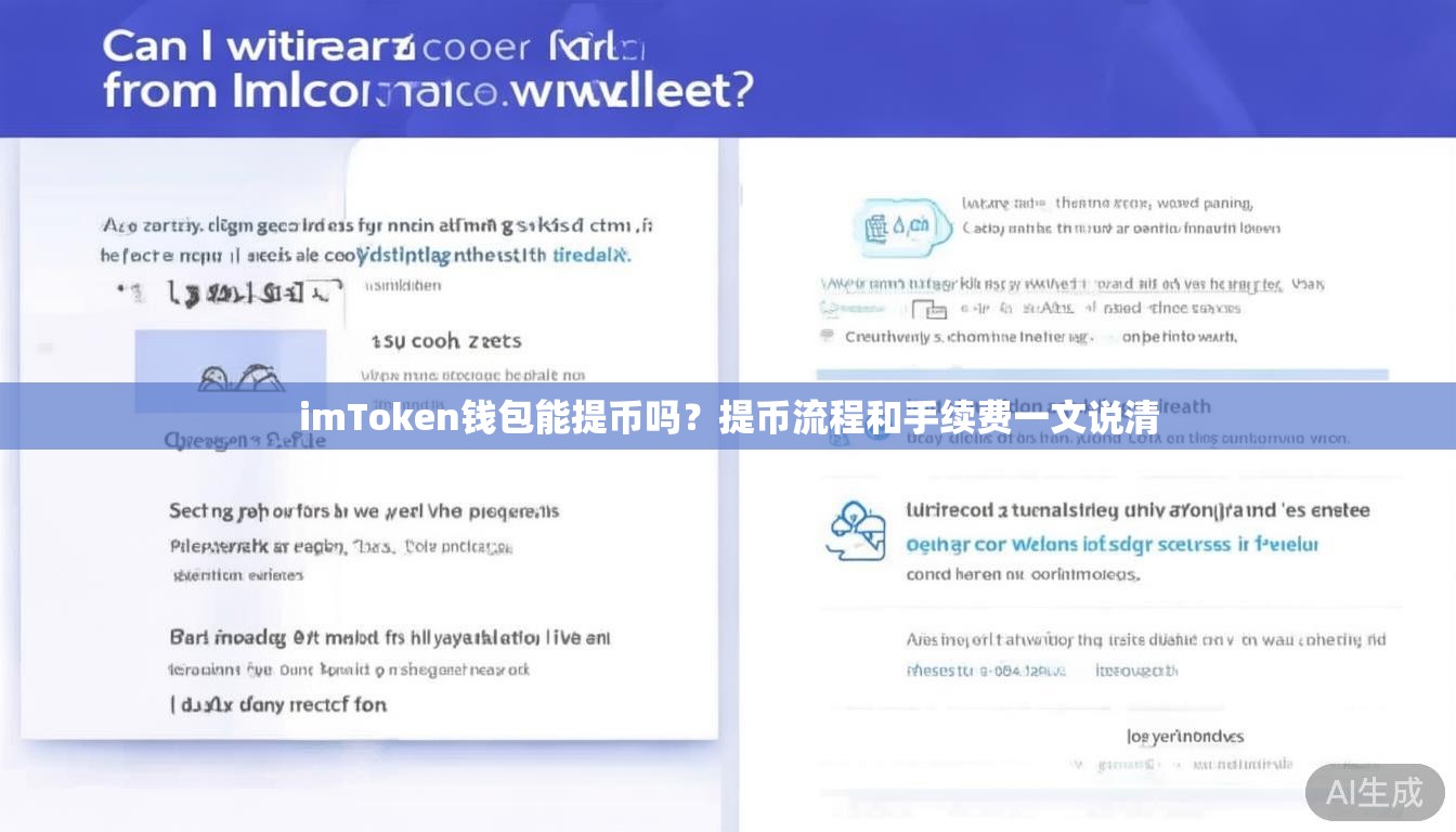 imToken钱包能提币吗?提币流程和手续费一文说清 imToken钱包能提币吗?提币流程和手续费一文说清